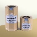 Martin's handmade packaging