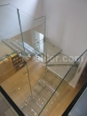 General project in Surrey, UK, glass stairs, glass floor, glass facade