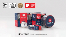 TapeClip: World's Smallest Tape Dispenser 