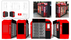 Vodafone Vending Machine/Aesthetic