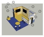 Master Flo Booth for OTC 2019