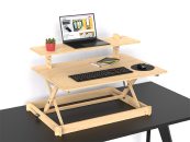 Adjustable desk riser