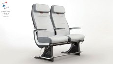 JAZZ Economy Class Airline Seat